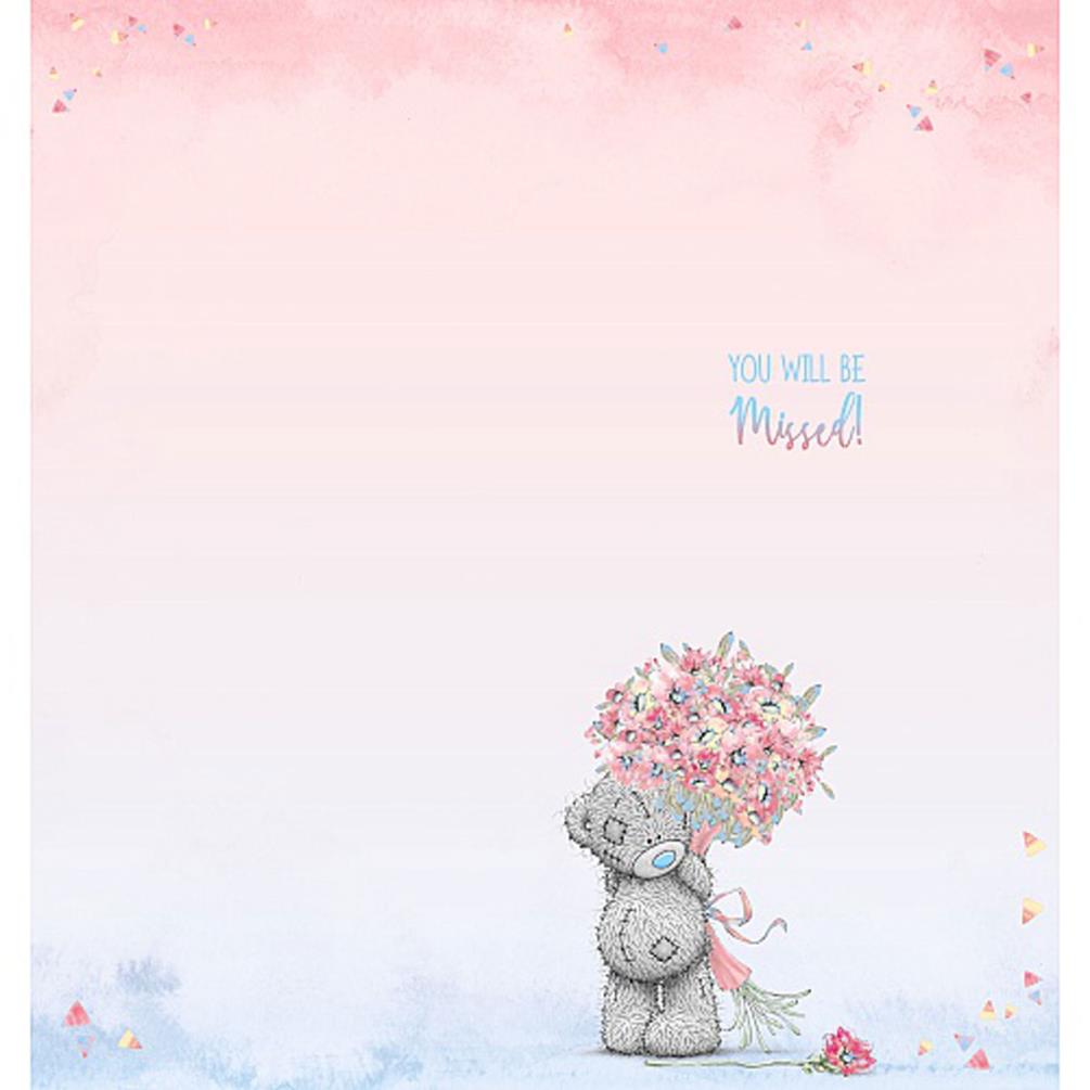 Goodbye & Good Luck Me To You Bear Card Extra Image 1